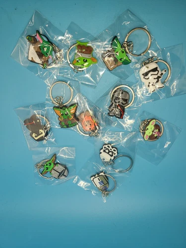 Star Wars Rubber Key Chain YOU CHOOSE