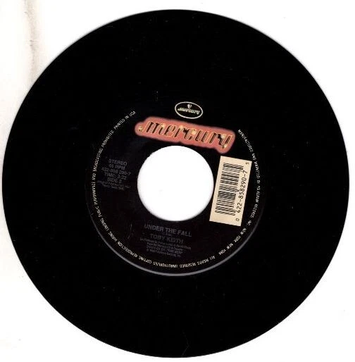 Toby Keith - Wish I Didn't Know Now / Under The Fall 7" 45 Foto 3 de 4