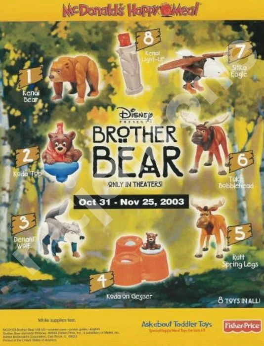 Brother Bear Eagle Totem