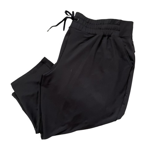 Tek Gear Capri Leggings Black On The Go Mid Rise Pockets Women's Plus Size 3X