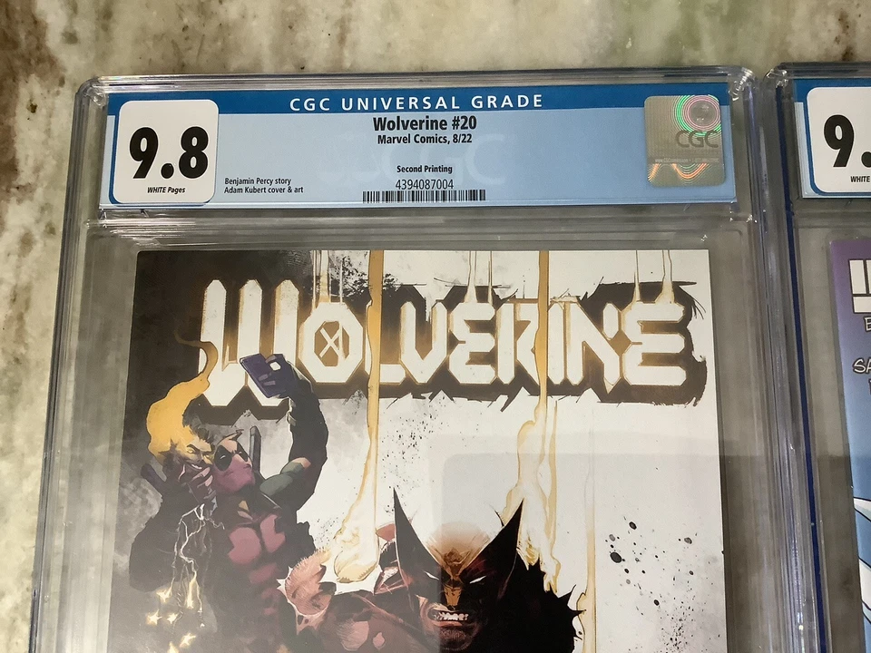 TMNT 22 Phantom Variant CGC 9.8 2013 IDW & Wolverine 20 2nd Print 2022 CGC 9.8 - Image 3 of 4