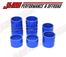 99.5-03 Ford 7.3 7.3L Powerstroke Diesel Blue CAC Intercooler Boot Upgrade Kit