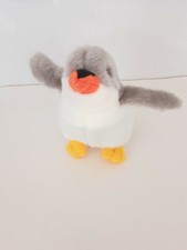 Plush Gray White Penguin Stuffed Animal Toy