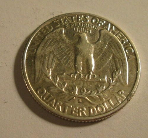 1932-S WASHINGTON QUARTER RPM VERY RARE S OVER S HIGH GRADE JFL 1 - Picture 4 of 5
