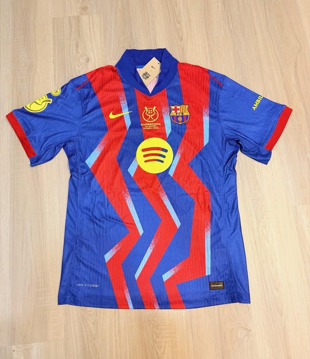 FC Barcelona Lewandowski Supercopa Jersey | eBay