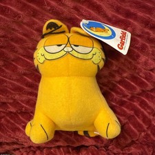 Vintage Garfield Plush 1981 Fun Farm 7  Hanging Tricot with Tags 1978 Tag