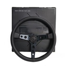 Mowo Prototipo P5 Black Edition 350mm14inch Steering Wheel Genuine Pu Leather