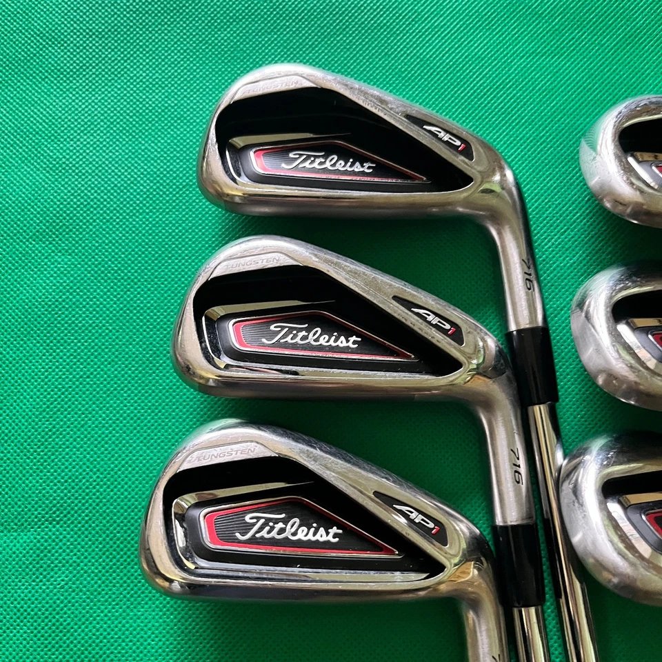 Titleist AP1 716 Set di ferri 6 pezzi 5-Pw Flex S Rigido NSPRO 950GH Mazze da golf - Immagine 3 di 4