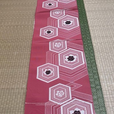 Obi Kimono Single Nagoya pattern 12061