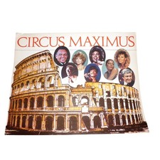Vintage Caesars Palace Circus Maximus Wine Menu Frank Sinatra Sammy Davis Jr