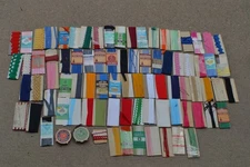 Mixed Lot Of Over 80 Vintage Sewing Trims - Bias Tape, Seam Binding, Rick Rack