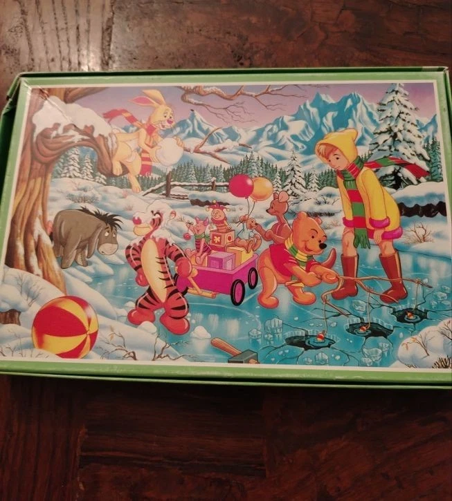 2 Puzzle Clementoni Winnie the Pooh Vintage - Immagine 3 di 4