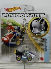 Hot Wheels Mario Kart Dry Bones Standard Kart RARE - Free Shipping