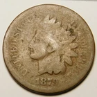 1879 Indian Head Cent  AG  "Not Cleaned -Actual Coin Pictured"