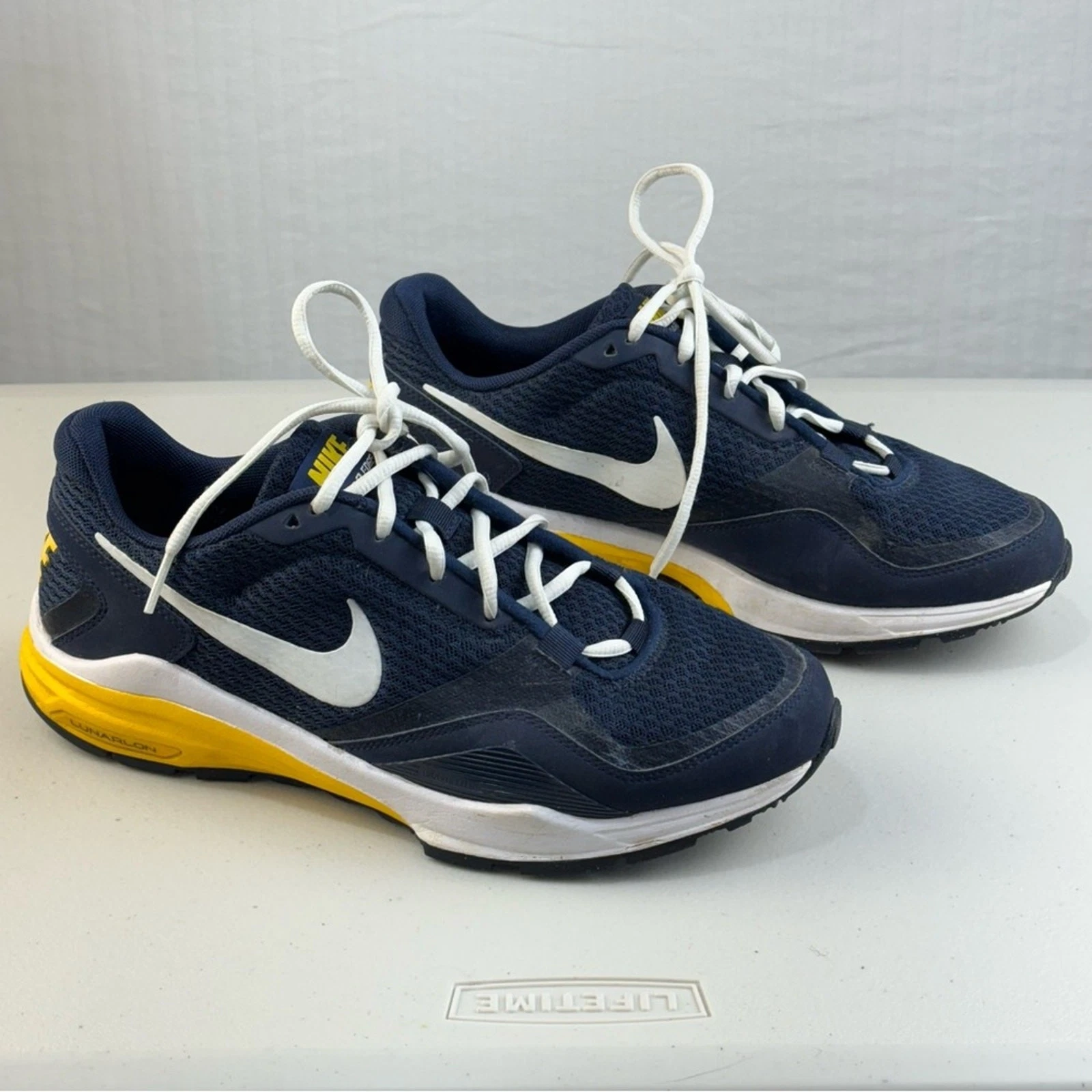 Scarpe da allenamento Nike Lunar Edge da uomo taglia 9 EUR 42 5 sneaker da corsa atletica