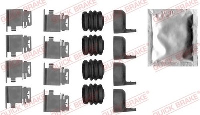 Zubehörsatz Scheibenbremsbelag QUICK BRAKE 109-0036 für W447 NV300 NISSAN X82 5