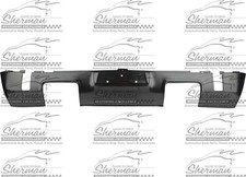 Sherman Rear Valance W Exhaust Cut Outs Steel For 1970-1974 Dodge Challenger