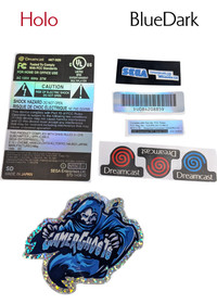 Sega Dreamcast Reproduction Replacement Labels / Label Set - VA2 NTSC - CUSTOM!