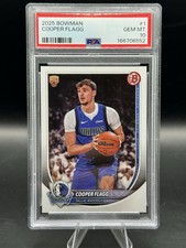 2025-26 Bowman Cooper Flagg RC PSA 10