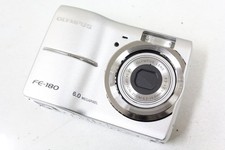 OLYMPUS FE-180 Compact Digital Camera Tested Shutter Flash Zoom Working