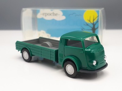 Epoche 1:87 Tempo Matador 1400 Tieflader Pritsche Türkisgrün #AK3