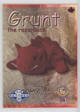 1999 Ty Beanie Babies Series 2 Retired Grunt the Razorback #278 18n9