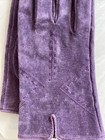 Purple 100% Pig Suede Gloves size Small (read Description) — photo 3
