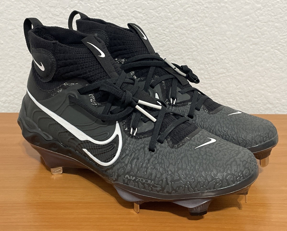 Nike Alpha Huarache NXT 'Black Dark Smoke Grey' Cleats DJ6517-010