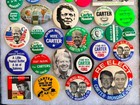 42 Vintage Jimmy Carter 1976 & 1980 Campaign Pins Buttons - Excellent Condition — photo 3
