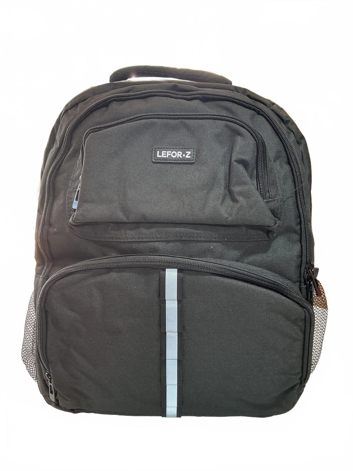LEFOR-Z Cpap compatible Black Multi-Pocket Backpack Travel Laptop School