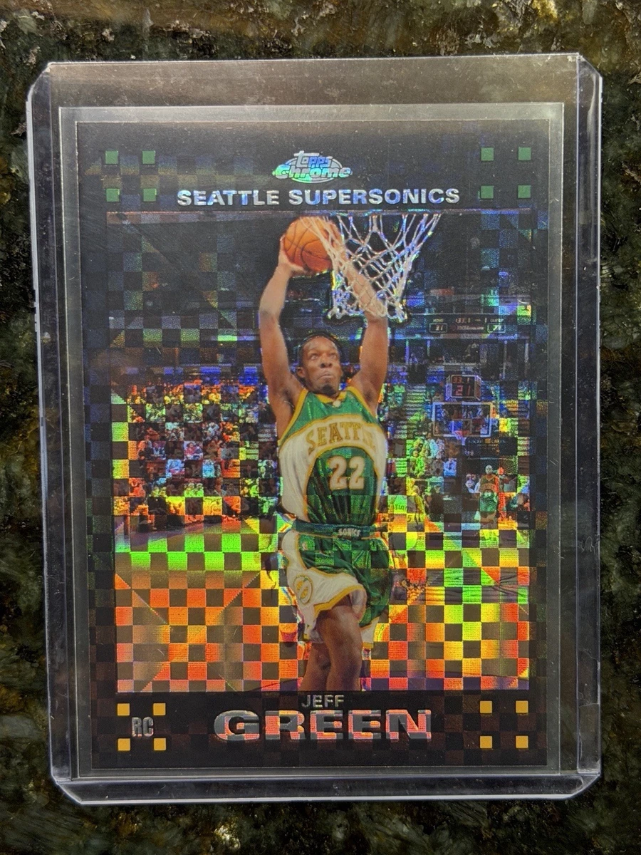 Basketball Jeff Green Rookie 2007-08 Season Sports Trading Cards