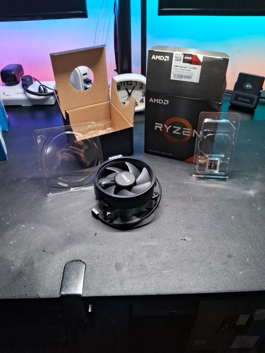 AMD Ryzen 5 5500 Processor (4.2 GHz, 6 Cores, Socket AM4) Тray