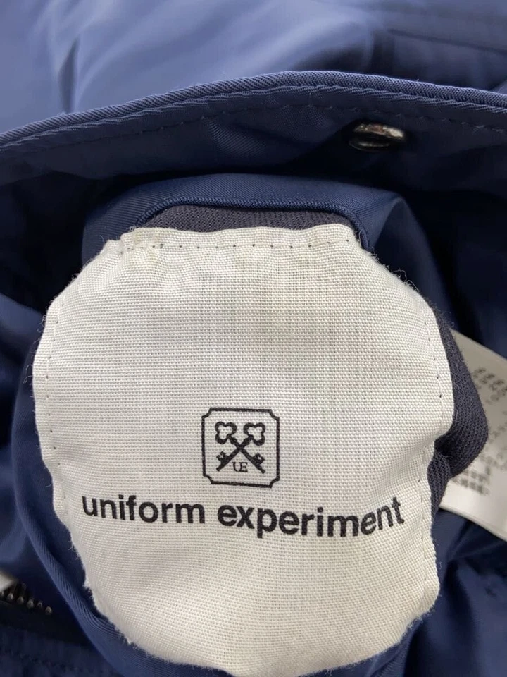 Uniform Experiment Flight Jacket Navy Polyester Size 1 - Image 3 of 4