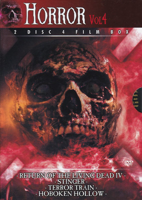 Horror Vol.4---2 DVD Set--Return of the living dead 4--Stinger--Terror Train