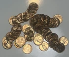1958 D Lincoln Wheat Cent Roll BU Uncirculated ~ Complete Tube (50)