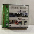 Final Fantasy Chronicles Final Fantasy IV Chrono Trigger Sony PlayStation 1 PS1