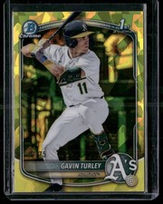 2025 Bowman Draft #BDC-28 Gavin Turley Sapphire Yellow /75
