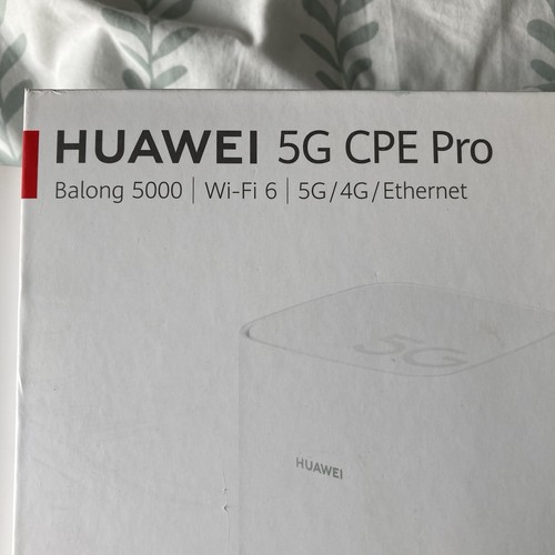 Huawei Balong 5000 5G CPE Pro - H112-370 WiFi6 5G/4G Router - White - Boxed - Photo 9/13