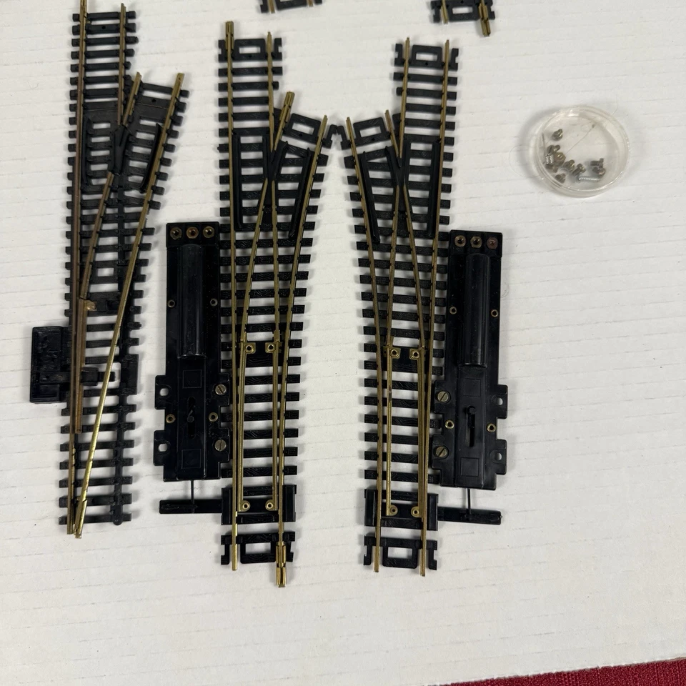 Tyco Lote de Interruptores Snap Atlas HO De Colección 3 Izquierda 2 Derecha 3 Microswitch 1 Mattel Foto 3 de 4