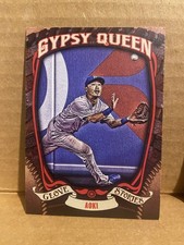 2015 Norichika Aoki Glove Stories Insert Topps Gypsy Queen #GS-11