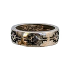 Vintage Navajo Southwestern  Handmade Sterling Silver Ring Size 4.75