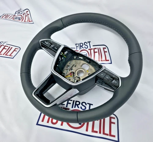 Genuine Audi A6 S6 A7 e-tron Steering Wheel Leather Multifunction Heated 4KE419091R