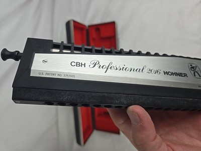 HOHNER Professional 2016 CBH Chromatic Harmonica with Case Musical