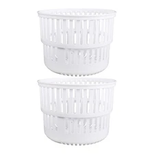 2pcs Foldable Washing Machine Drying Basket - Mini Foldable Washer Laundry Spin