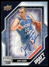Jimmy Baron 2009-10 Upper Deck Draft Autographs #4 #/999 - Rhode Island
