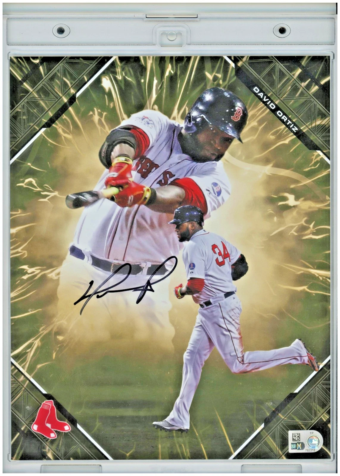 2025 Fanatics Emanate David Ortiz Boston Red So...