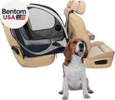 Happy Ride Collapsible Dog Car Crate, Foldable Travel Crate for Pets up to 60 Lb