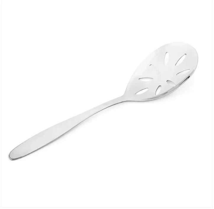 Stainless Steel Slotted Spoon - Thumbnail 4