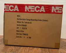 NECA Cartoon Teenage Mutant Ninja Turtles Turtle Van   Party Wagon Vehicle NEW