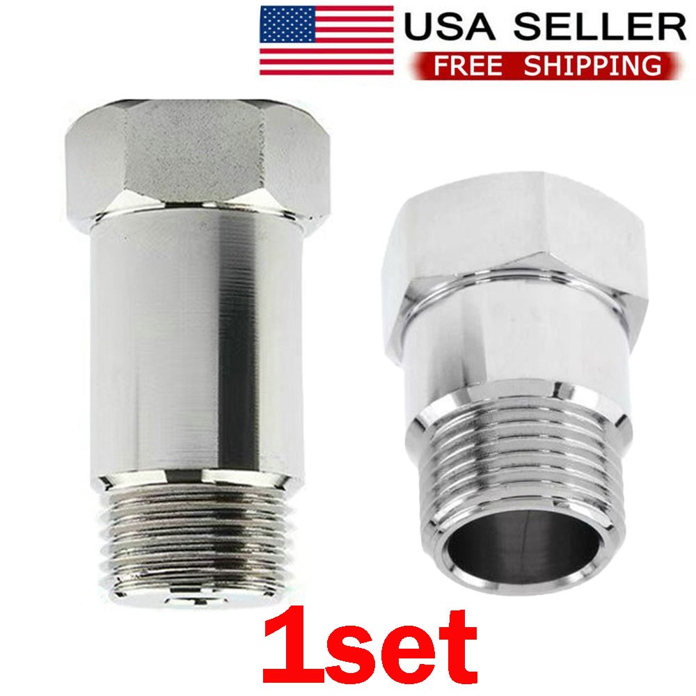 Non Fouler pack of 2 - UNIVERSAL short and long spacers spark plugs/sensors